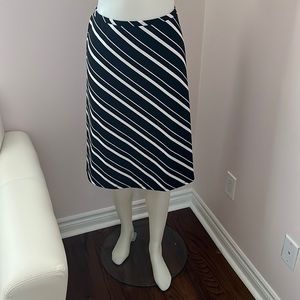 Striped Amanda Smith skirt, L